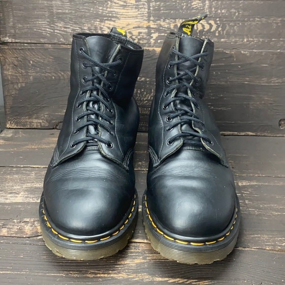 Dr Martens 1460 Leather Boots Size 14US - Picture 2 of 7